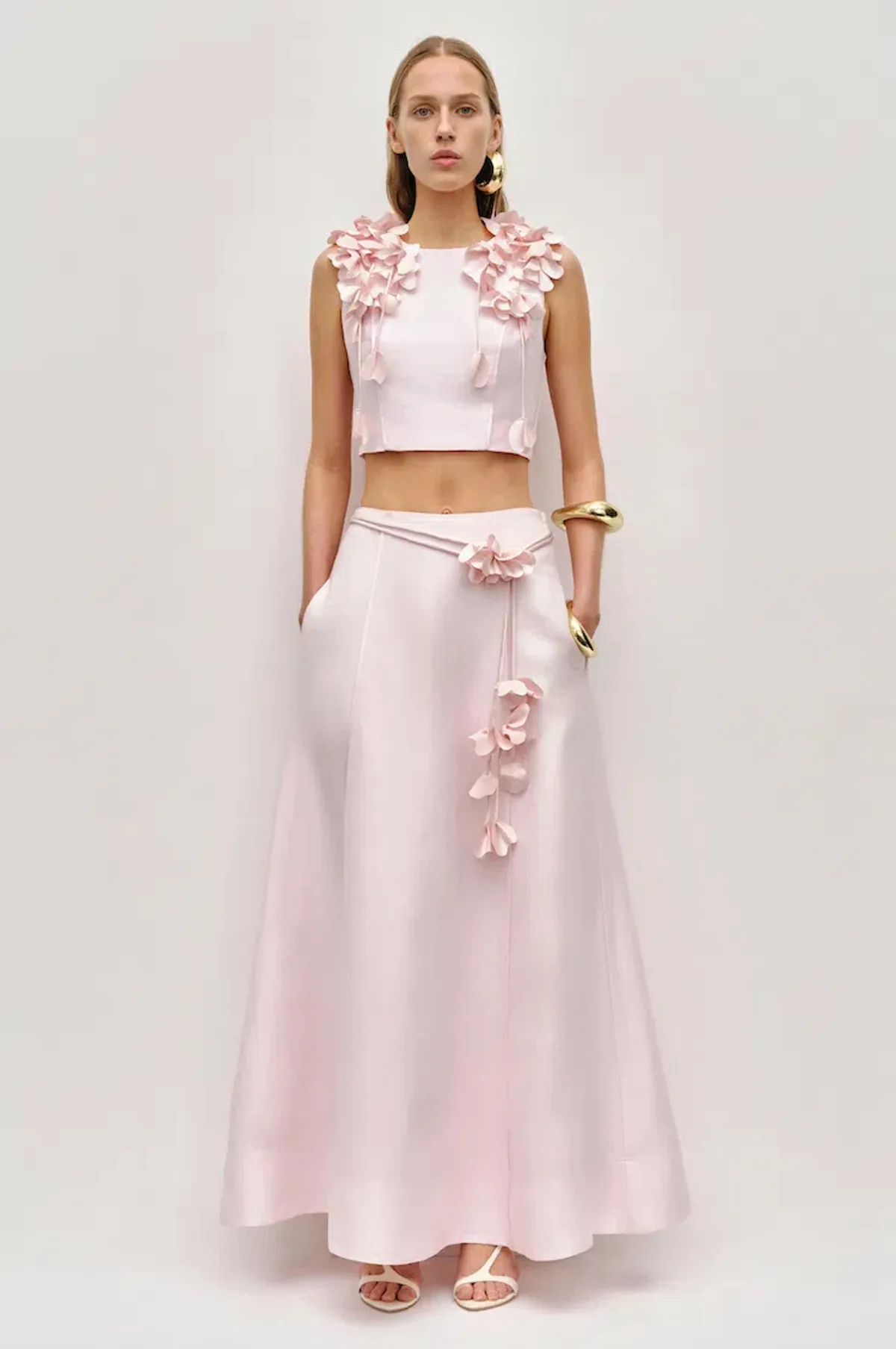 Aje Camille Midi Set. Size 6 (Skirt and Top)  for rent on The Volte - main image