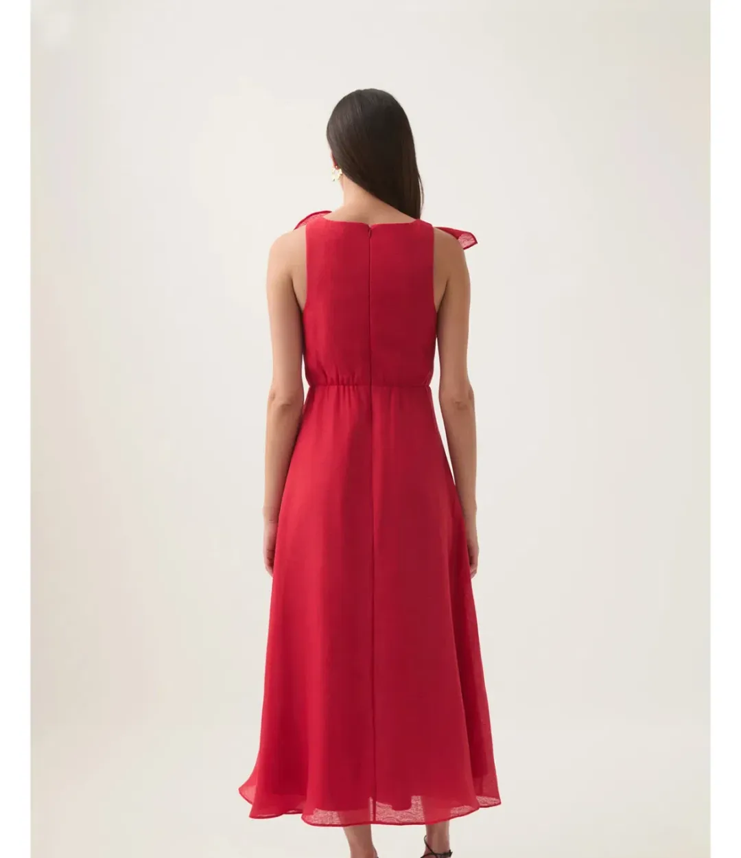 Aje GENESIS MIDI DRESS size 10 for rent on The Volte - main image
