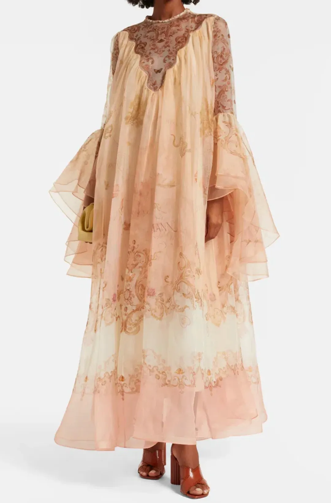 Zimmermann HYPNOTIC MAXI DRESS, Size 0P/ AU 6 for rent on The Volte - main image