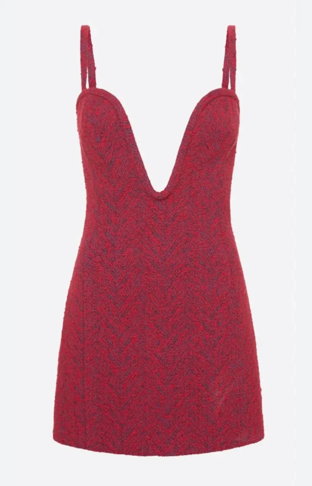 MANNING CARTEL LADY BIRD MINI DRESS IN RED  for rent on The Volte - main image