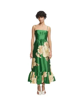 Alemais Sage Midi Dress 10 for rent on The Volte - image 1