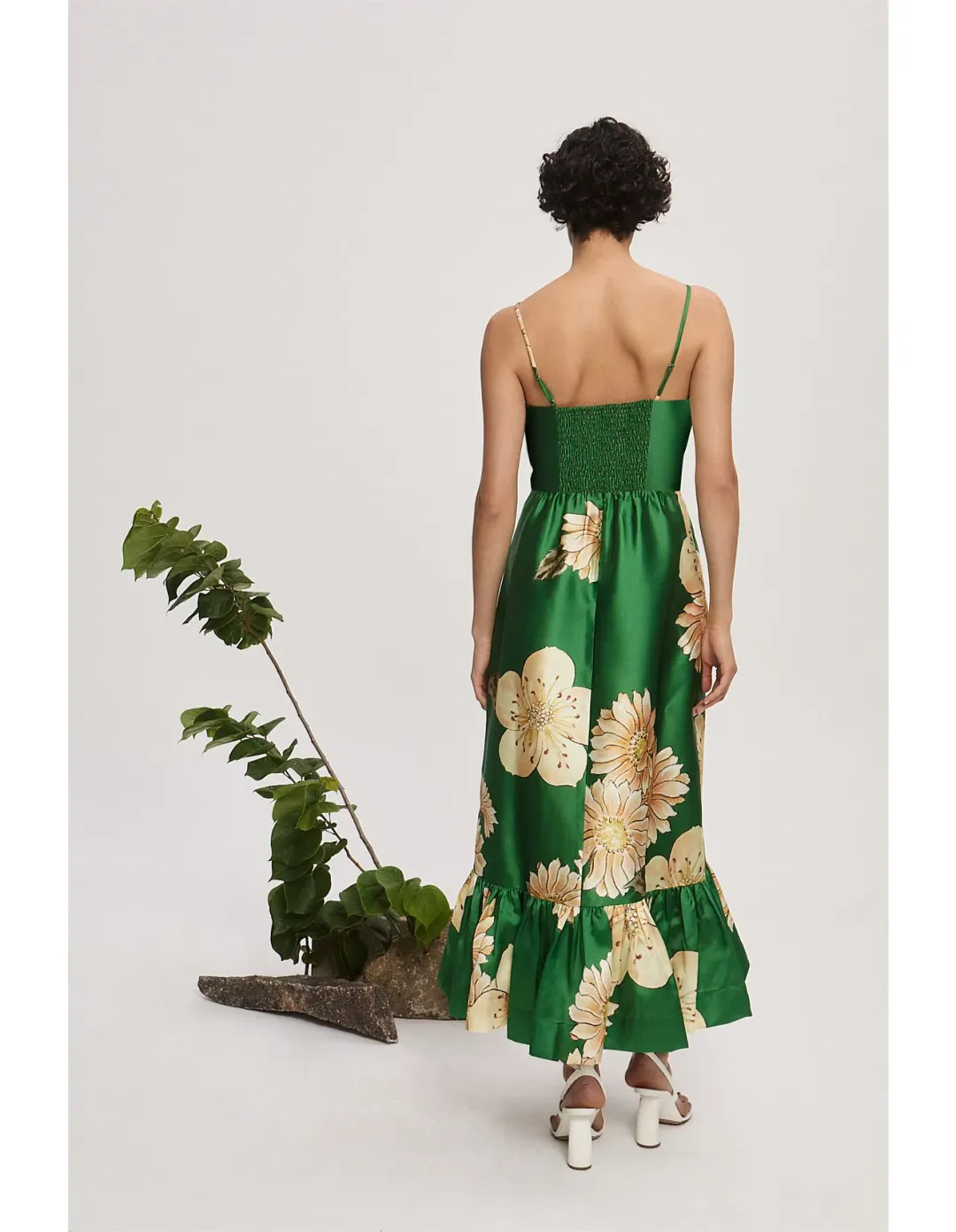 Alemais Sage Midi Dress 10 for rent on The Volte - main image