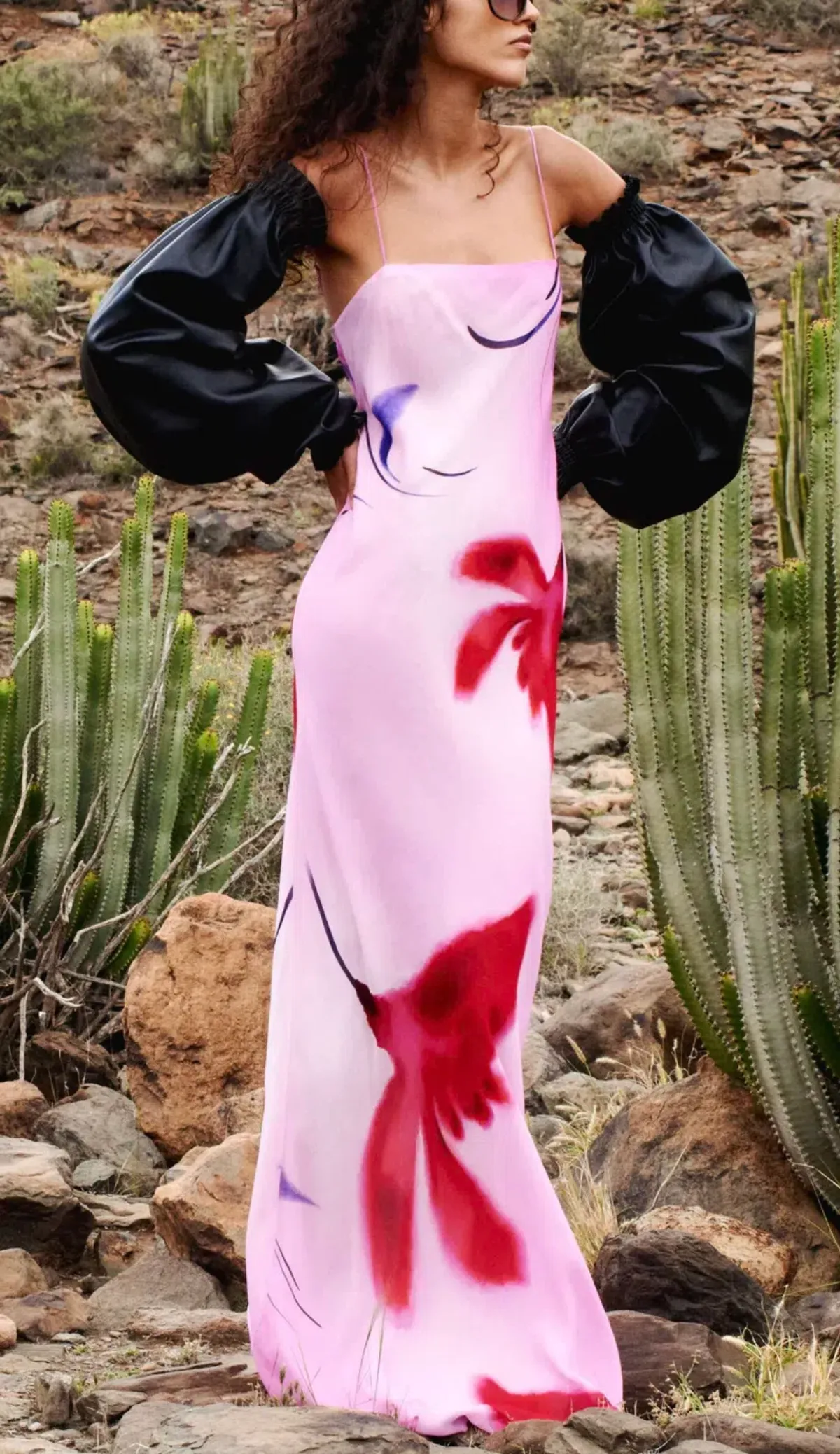 RAT & BOA ALICI MAXI DRESS PINK SIZE L, AU 10 - 12 for rent on The Volte - main image
