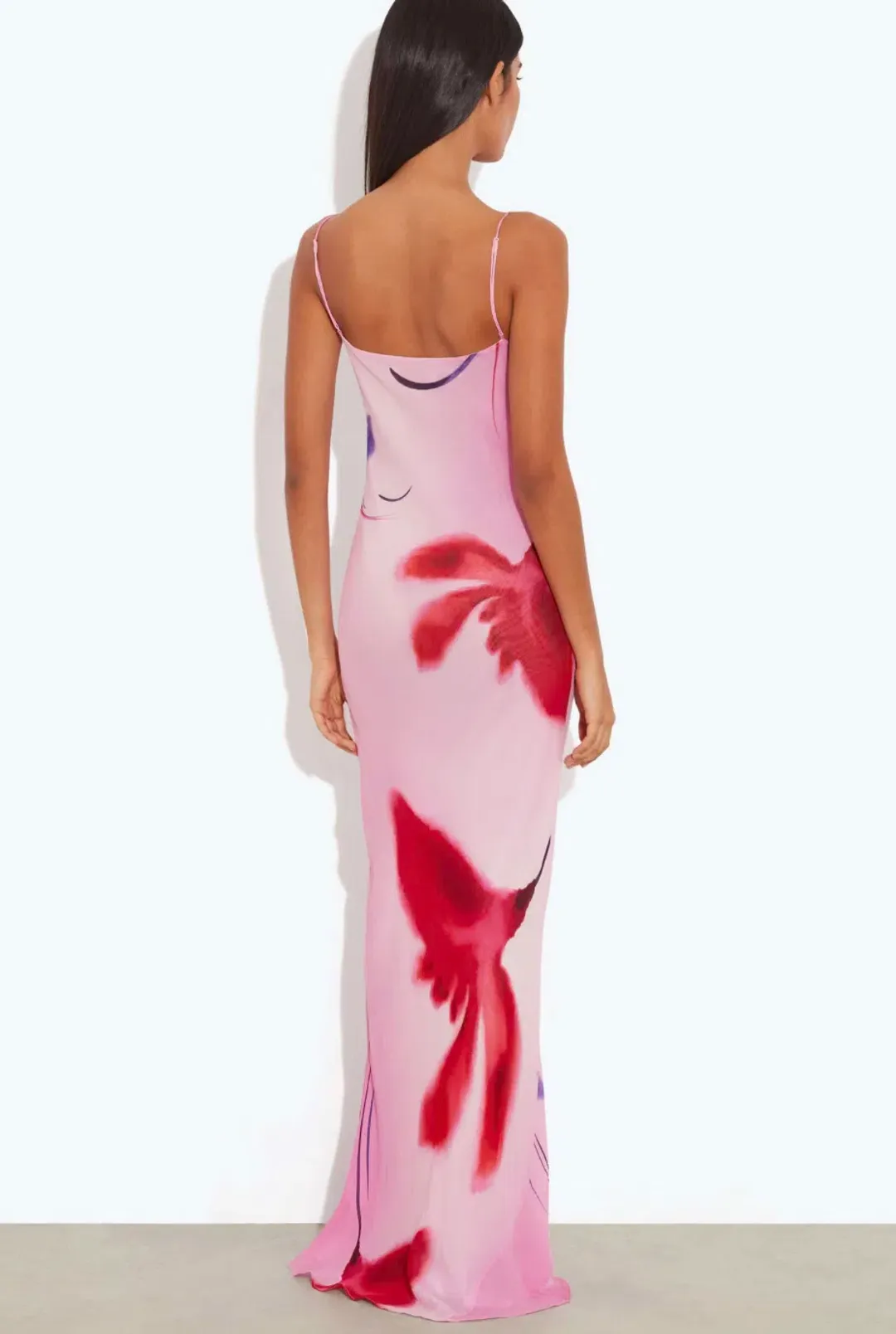 RAT & BOA ALICI MAXI DRESS PINK SIZE L, AU 10 - 12 for rent on The Volte - main image