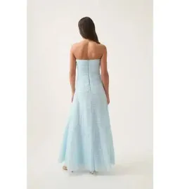 AJE BLUE SOUNDSCAPE MAXI DRESS BLUE SIZE 12 for rent on The Volte - image 2