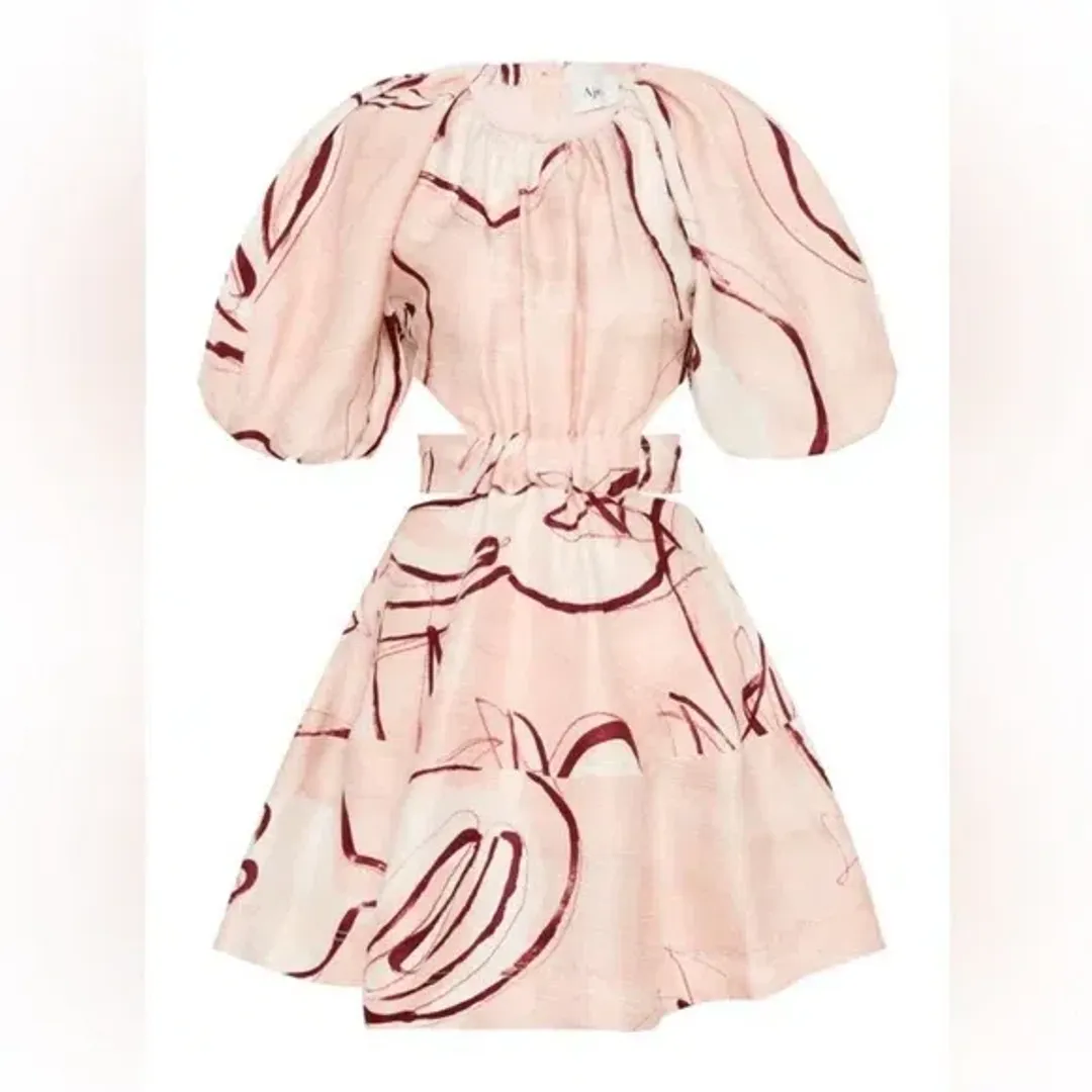 Aje Psychedelia Cut Out Mini size 6  for rent on The Volte - main image