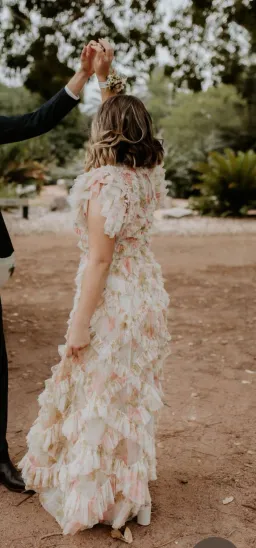 Needle & Thread Genevieve Rose Gown for rent on The Volte - image 8