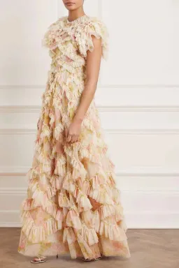 Needle & Thread Genevieve Rose Gown for rent on The Volte - image 2