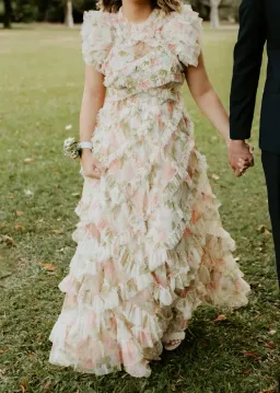 Needle & Thread Genevieve Rose Gown for rent on The Volte - image 5