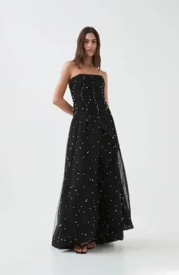 Aje Juniper Gown Black Size 12 for rent on The Volte - image 3