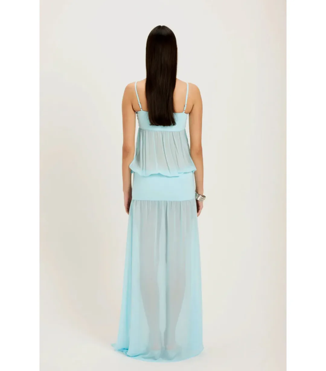 Ance Gria Romeo Gown Aqua Size 6 for rent on The Volte - main image
