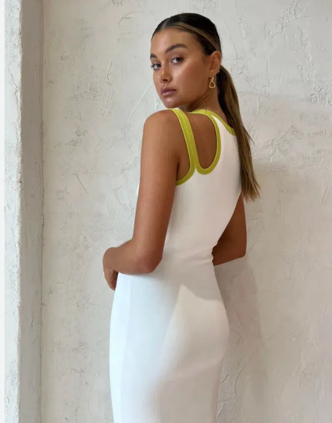 Sir the label evalina cut out dress  for rent on The Volte - main image