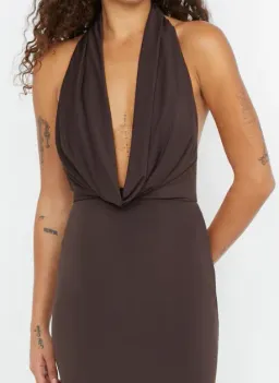 NESSIE COWL NECK MAXI DRESS SIZE 10 for rent on The Volte - image 5