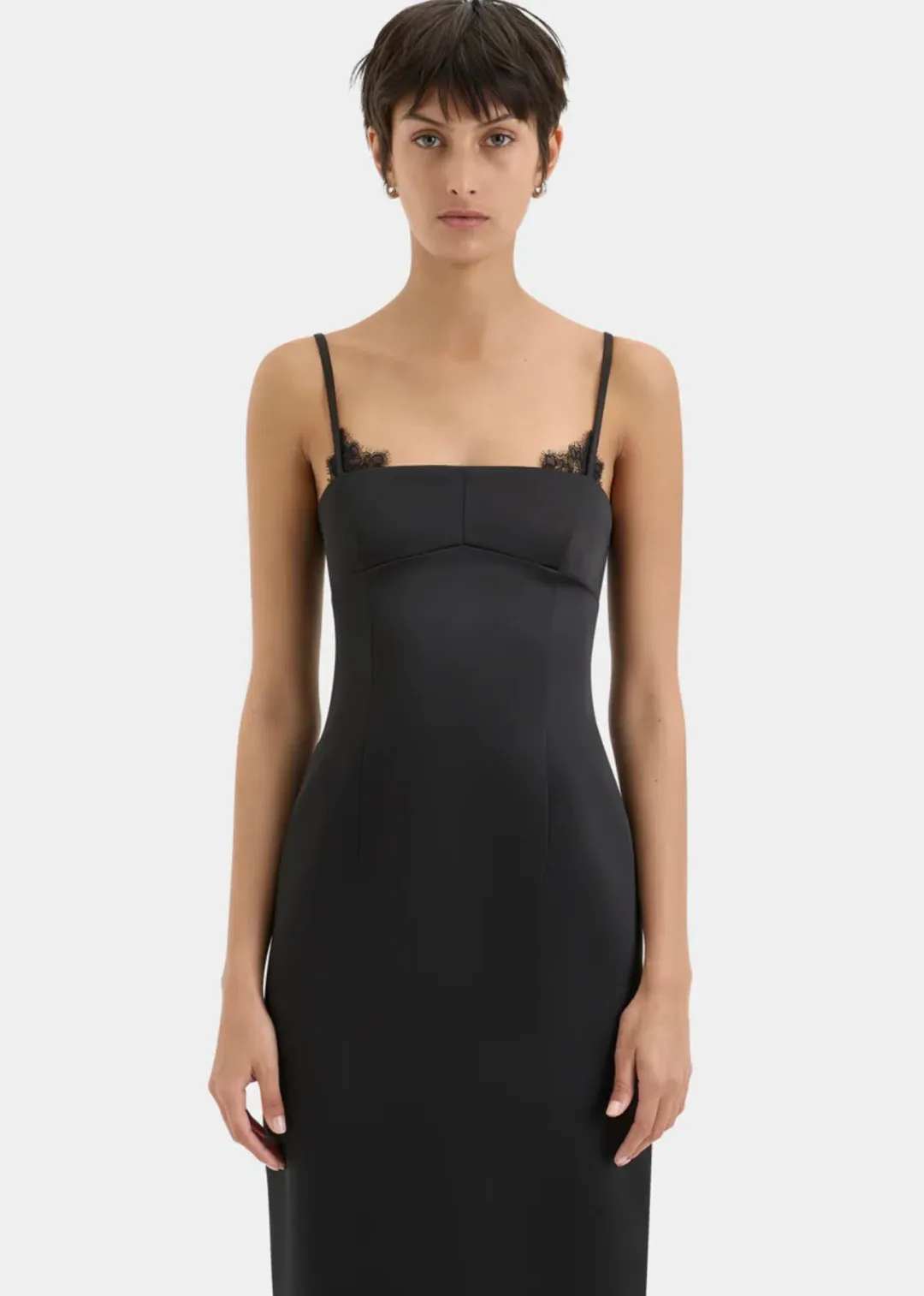 SIR THE LABEL POPPY COLUMN GOWN size 1  for rent on The Volte - main image