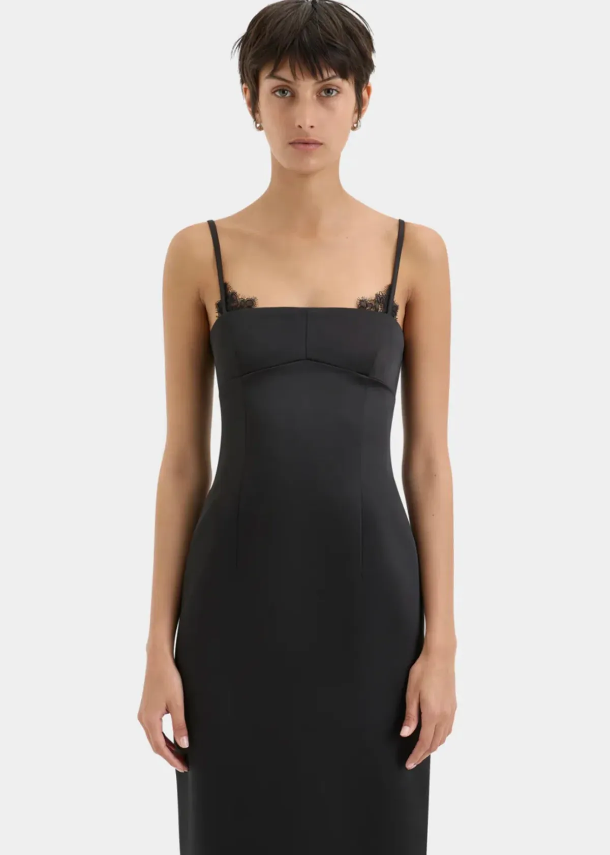 SIR THE LABEL POPPY COLUMN GOWN size 1  for rent on The Volte - main image