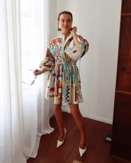 Alemais Michelle Mini Dress Size 12 for rent on The Volte - image 2