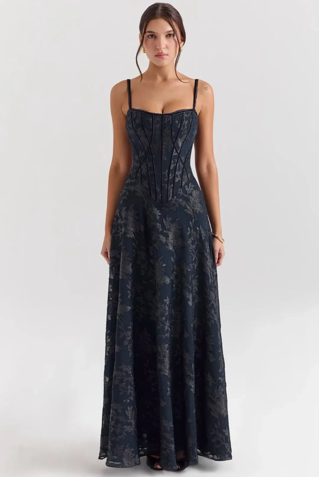 House of CB Esme midnight blue size 8 for rent on The Volte - main image