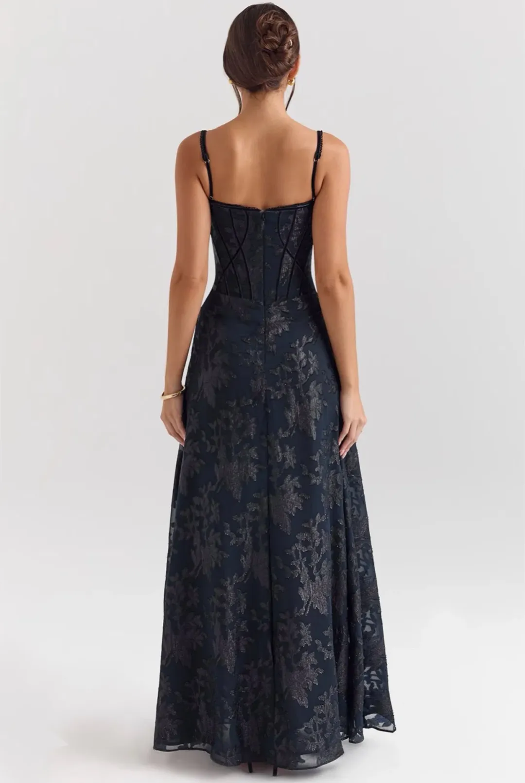 House of CB Esme midnight blue size 10 for rent on The Volte - main image