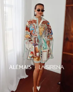 Alemais La Sirena Exclusive Michelle Mini Dress size 16 for rent on The Volte - image 1