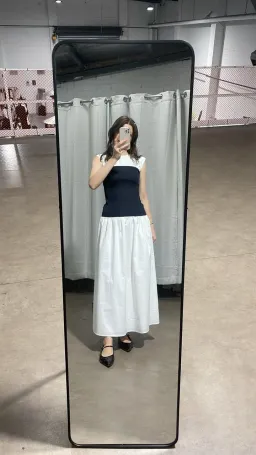 ANNA QUAN Stefania Dress in SWAN Black White Size 6 AU for rent on The Volte - image 4