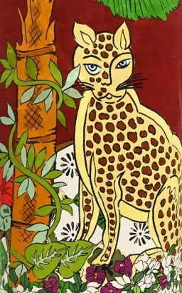 ALEMAIS Tiger Slip Midi Dress 10 for rent on The Volte - image 10