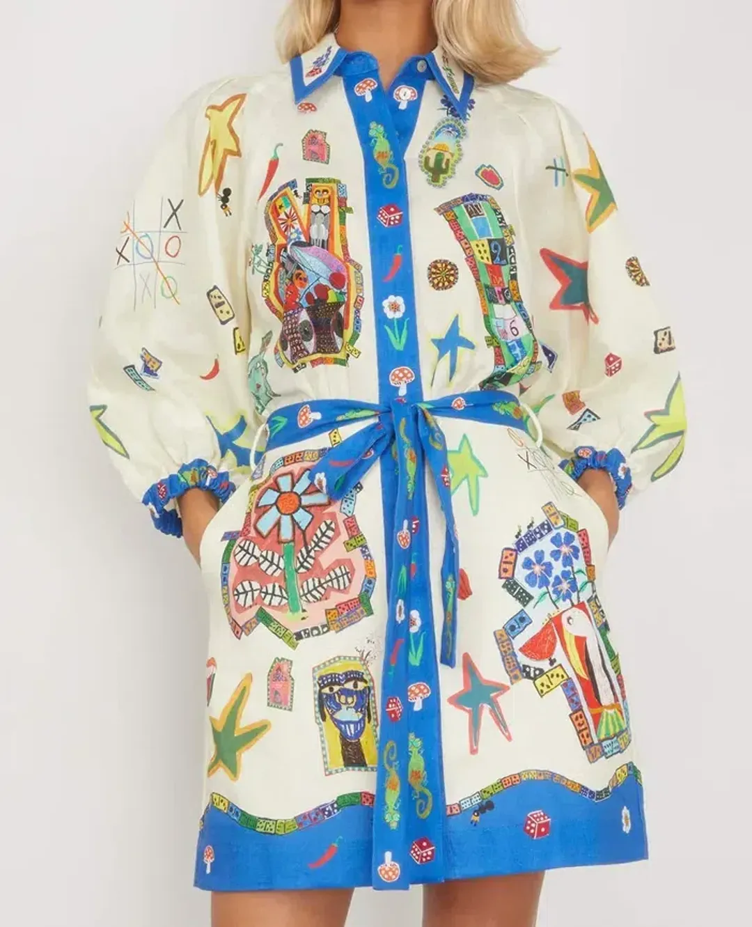 ALÉMAIS PLAYERS MINI DRESS 12 for rent on The Volte - main image