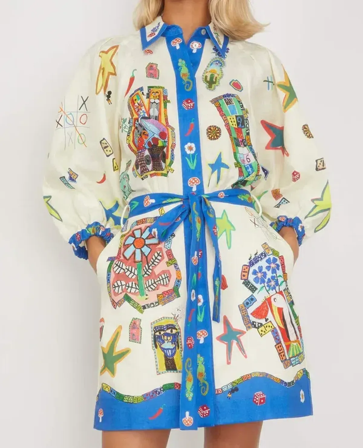 ALÉMAIS PLAYERS MINI DRESS 12 for rent on The Volte - main image