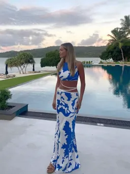 SIR The Label Esme Deconstructed Set Size 0 Skirt / Size 1 Crop for rent on The Volte - image 2