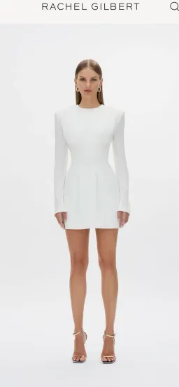 Rachel Gilbert Dover Sleeve Mini Size 12 for rent on The Volte - image 1