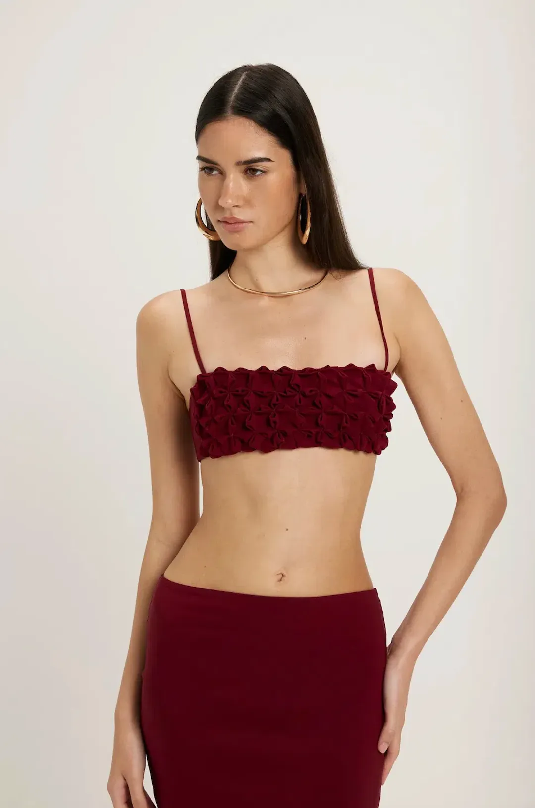 ANCE GRIA Micro Jude top & Jude Pin Skirt. Size S / AU 8 for rent on The Volte - main image