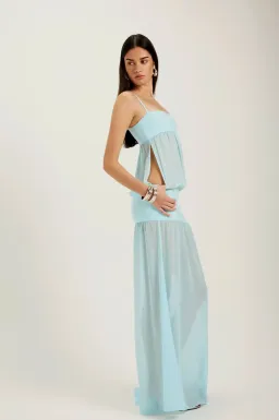ANCE GRIA Romeo Gown Aqua. Size S / AU 8 for rent on The Volte - image 5