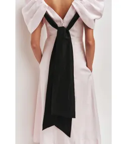 Aje Bisou Midi Dress Pastel pink Size 8 for rent on The Volte - image 3