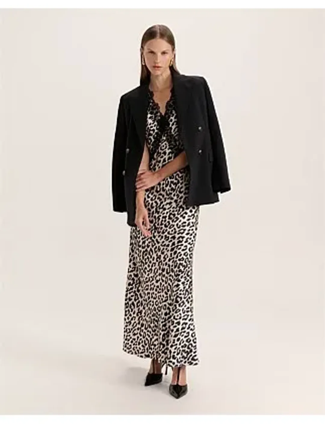 Saba PRISCILLA MIDI DRESS Multi Size 8 for rent on The Volte - main image