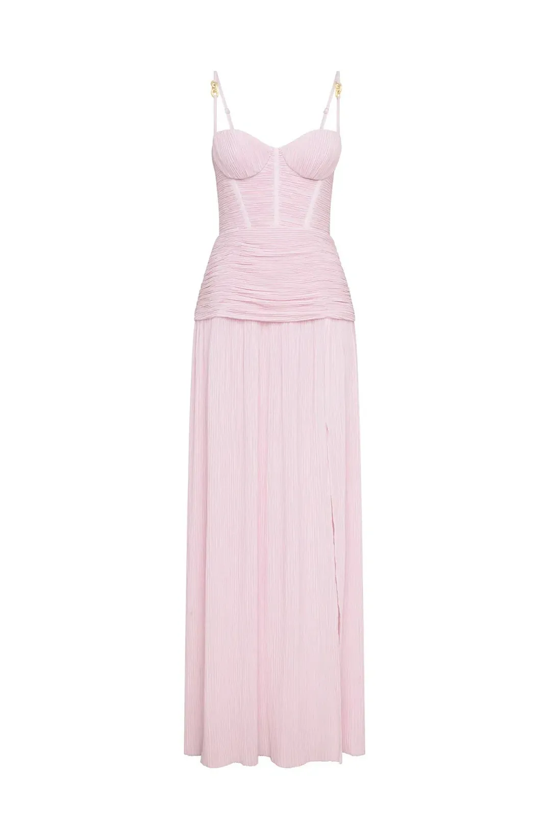 Manning Cartell Double Time Pleat Maxi / Pink / Size 10 for rent on The Volte - main image
