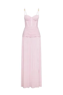 Manning Cartell Double Time Pleat Maxi / Pink / Size 10 for rent on The Volte - image 6