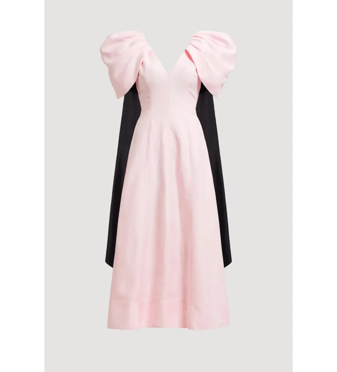 Aje Bisou Midi Dress Pastel Pink Size AU 10 for rent on The Volte - main image
