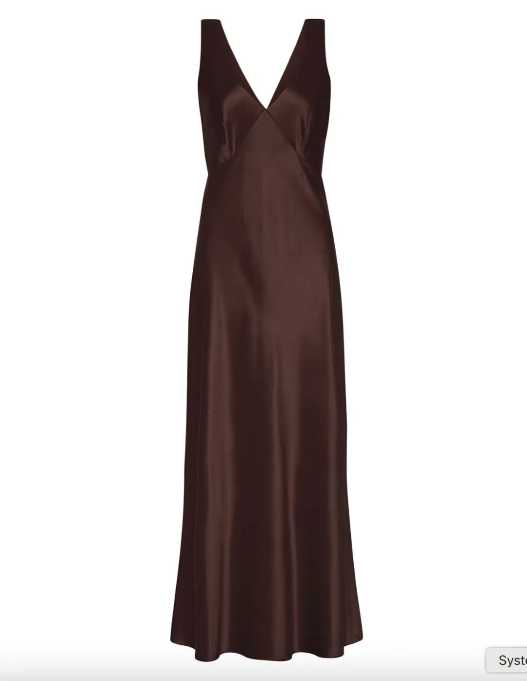 Sass & Bide Escaped Love Silk Dress in Chocolate Size 6 for rent on The Volte - main image