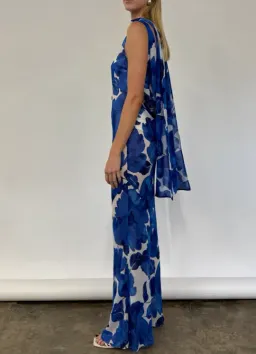 By Nicola Juno Maxi Dress in Blue Petal Size 8 for rent on The Volte - image 7