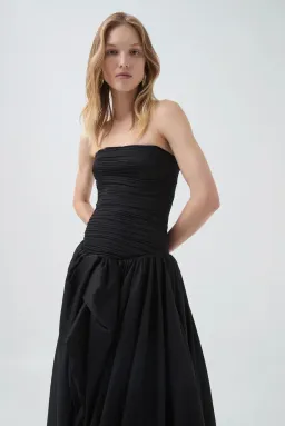 Aje Violette Bubble Hem Maxi Dress Size 8  for rent on The Volte - image 4