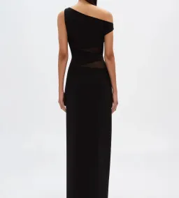 Misha Leni Twill Dress - Black - size 36 / S / AU8 for rent on The Volte - image 2