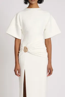 ELIYA THE LABEL Aldo Dress | White for rent on The Volte - image 3