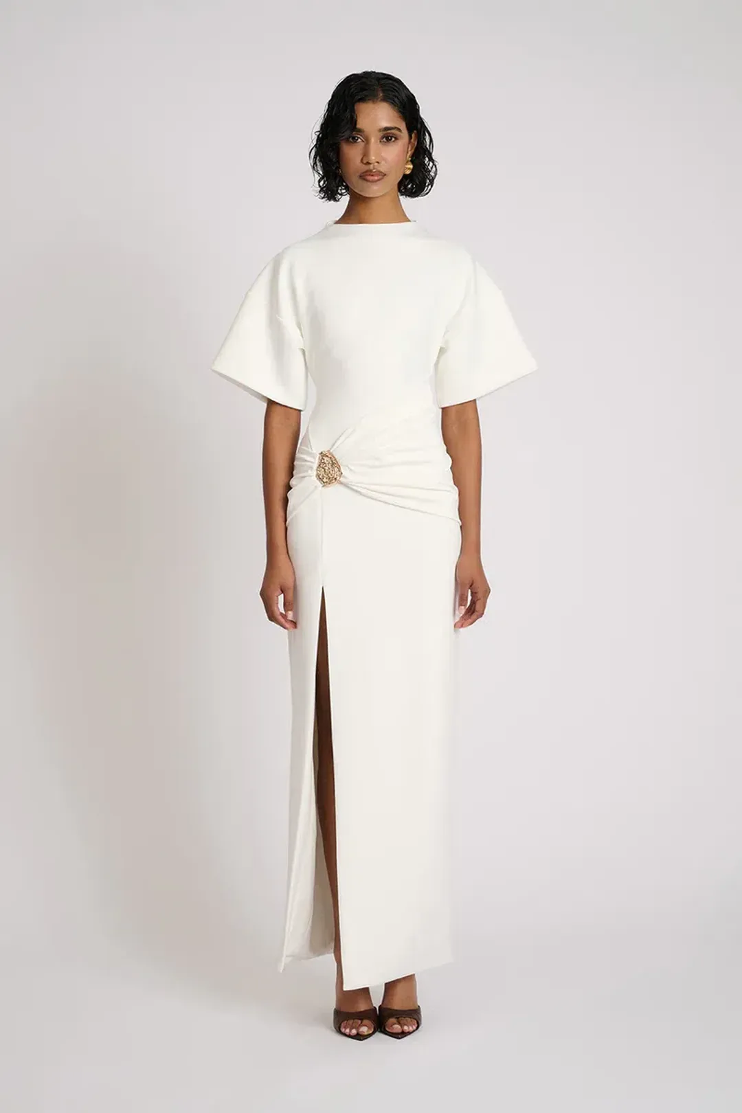 ELIYA THE LABEL Aldo Dress | White for rent on The Volte - main image