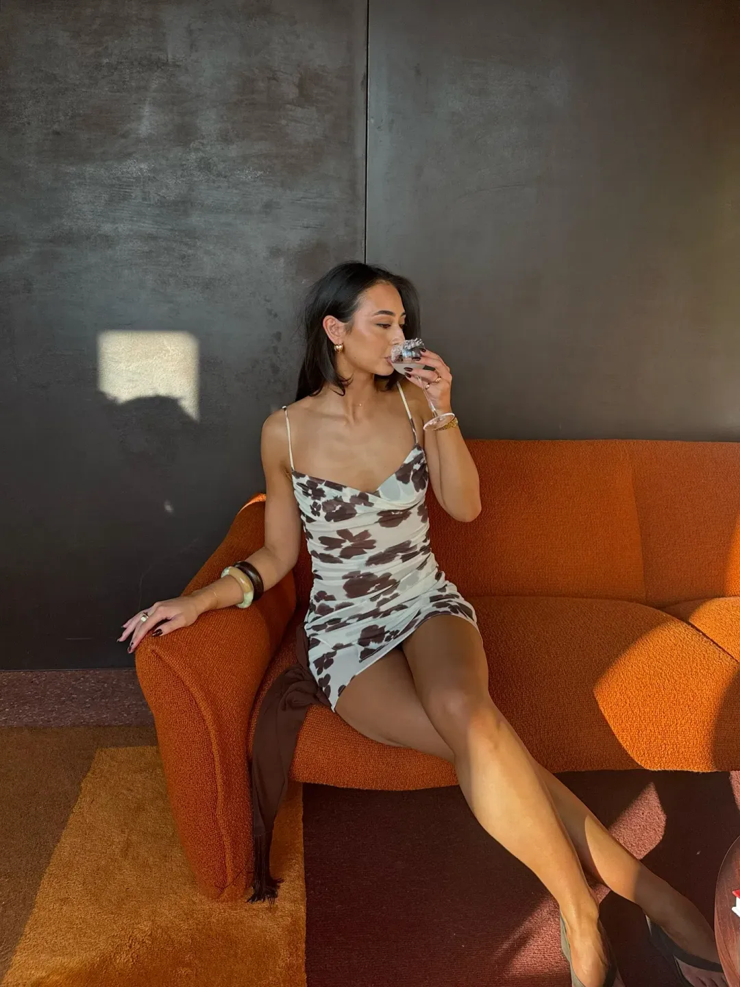 Benni Piper twist dress for rent on The Volte - main image