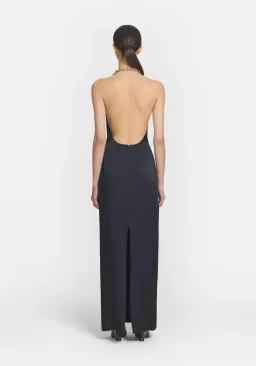 Viktoria and Woods Ageless Chain Dress in Black for rent on The Volte - image 3