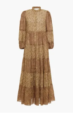 Zimmermann Empire Tiered Dress Size 1 (8-10au) US 4-6 for rent on The Volte - image 1