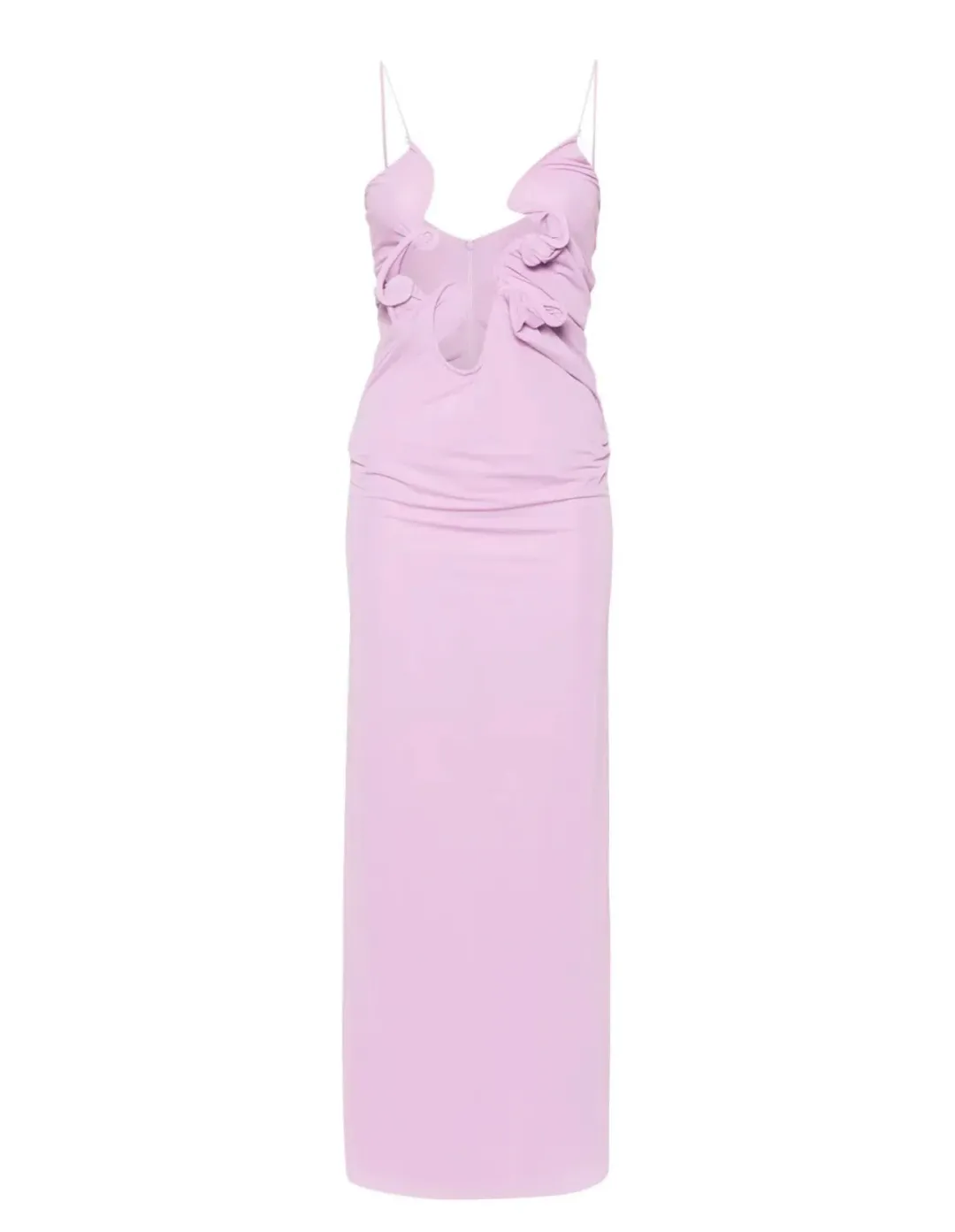 Christopher Esber Moulded Venus Dress Pink Size 8 for rent on The Volte - main image