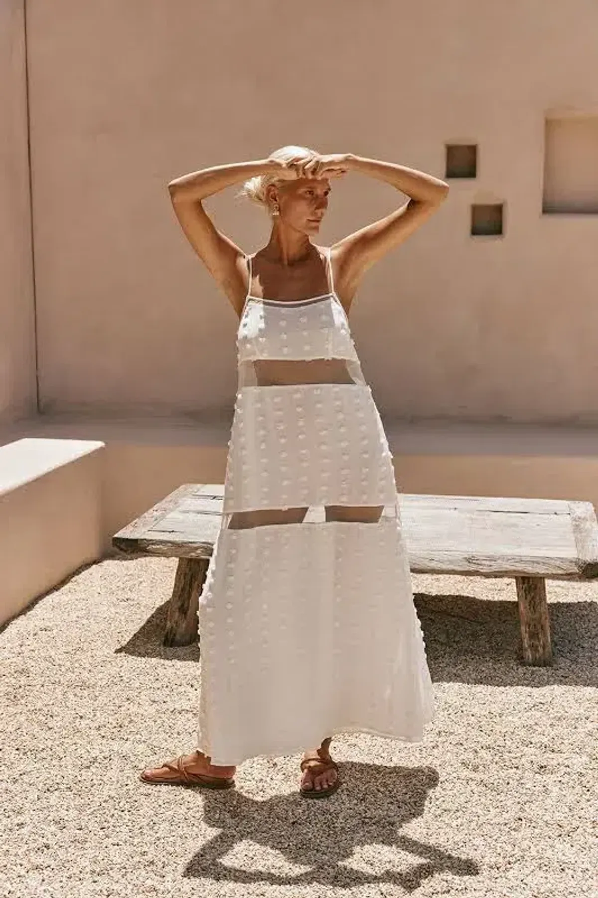 Sabo Skirt Miliano Dress for rent on The Volte - main image