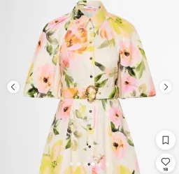 Shieke Rosa floral mini dress for rent on The Volte - image 2