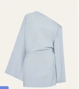 Camilla and Marc Elliot Mini Dress in BLUE HAZE - size 6 for rent on The Volte - image 2