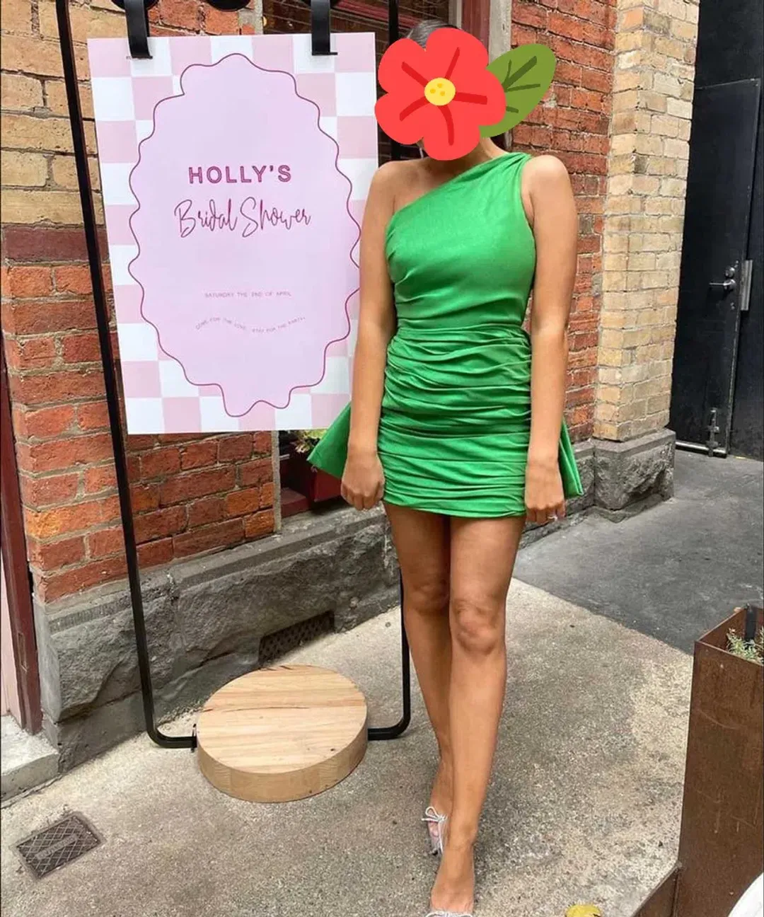 Rachel Gilbert Green Marco Mini Size 6 (Size 1) for rent on The Volte - main image